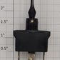 Acme R13-25C 12 Volt 20 Amp Black Paddle Lever Toggle Switch