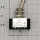 Carling 5-1102 On/Off Toggle Switch 10 Amp @ 250 Vac or 15 Amp @ 125 Vac