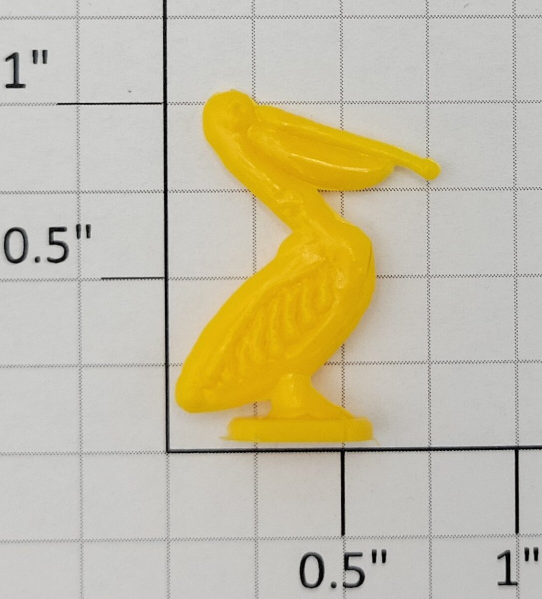 American Flyer 643-Pel-1 Yellow Pelican Circus Animal Figure