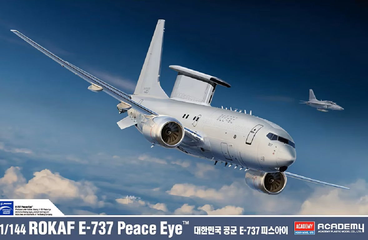 Academy 12651 1:144 Boeing ROFAK E-737 Peace Eye Aircraft Plastic Model Kit