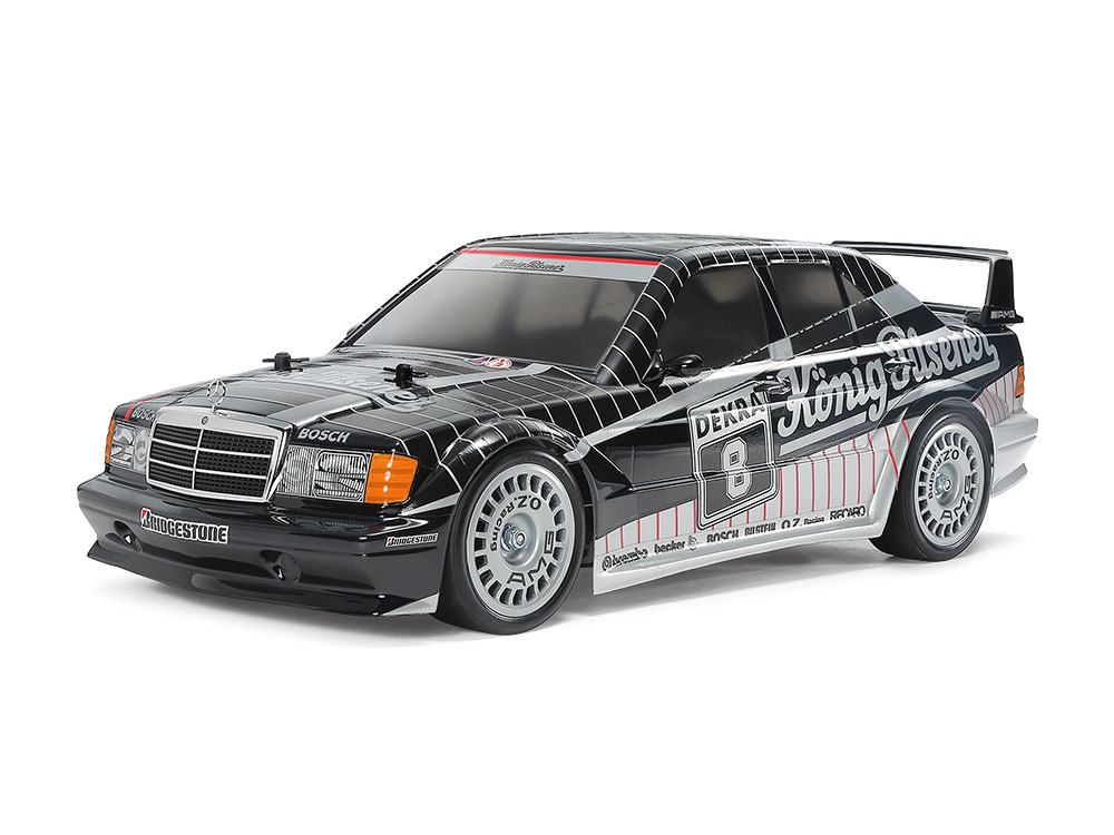 Tamiya 58752 1:10 RC Mercedes-Benz 190 E 2.5-16 EVO II with TT-02 Chassis