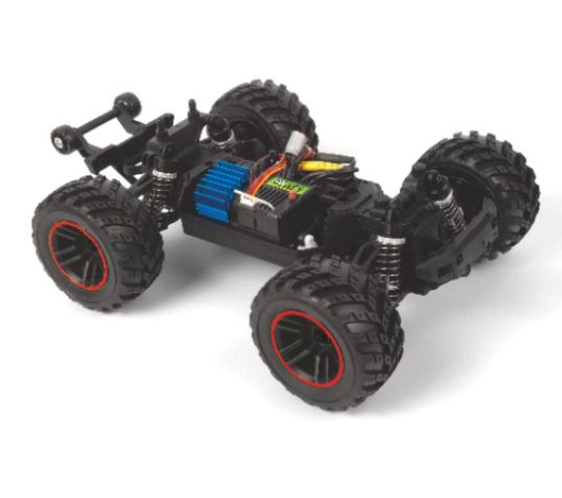 BlackZon 540290 1:20 Red Spryte MT Turbo 4WD Electric Monster Truck