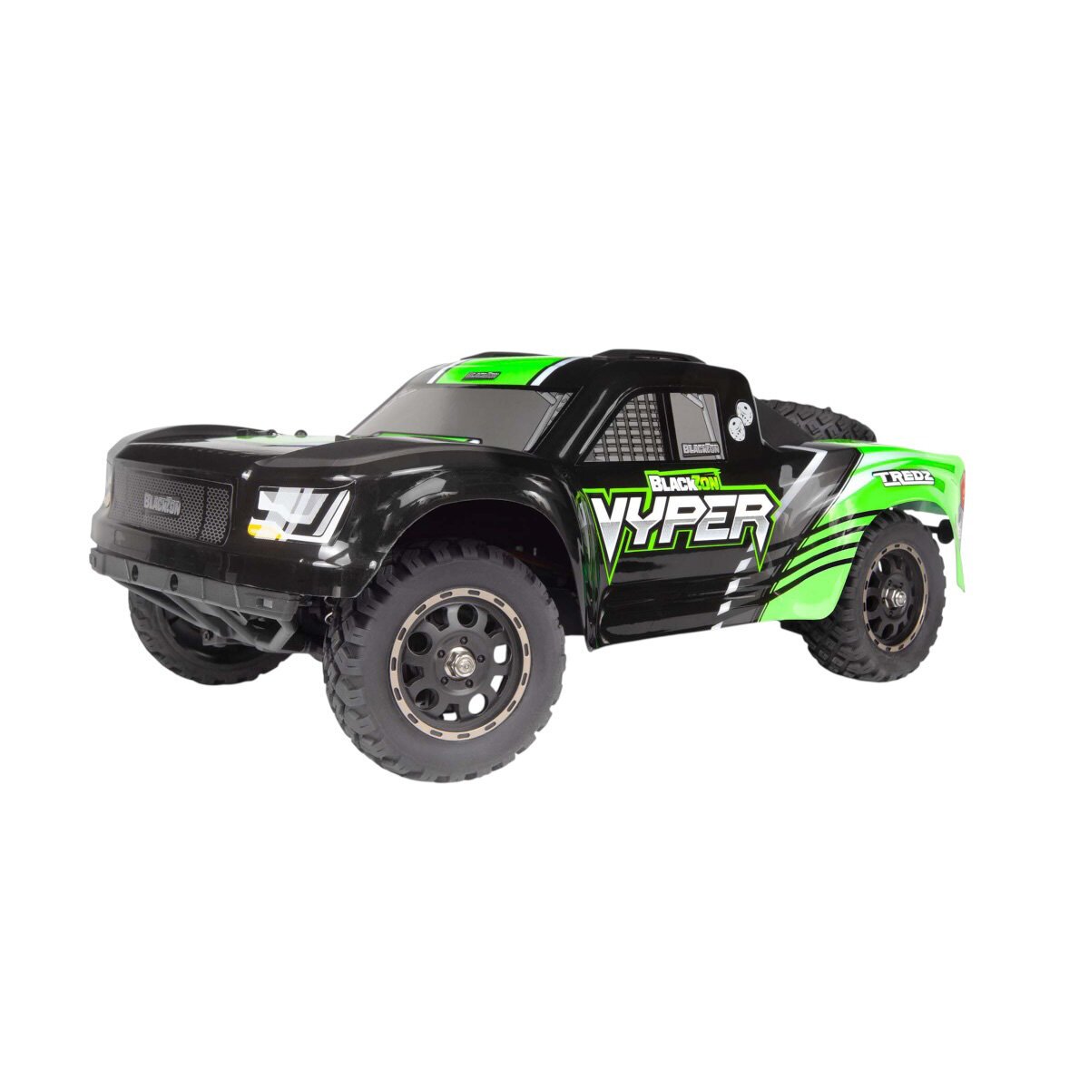 BlackZon 540273 1:16 Green Vyper SC 4WD Electric