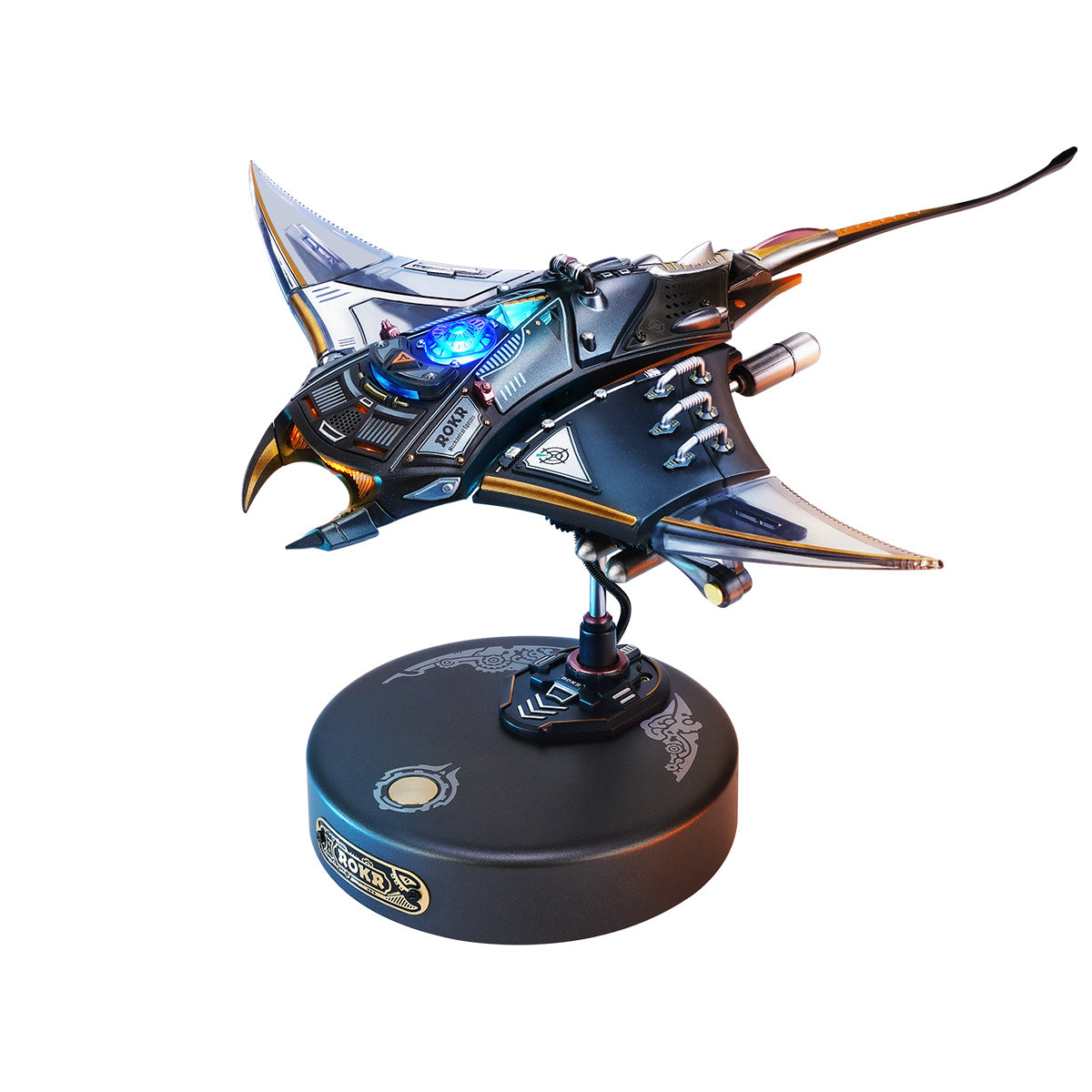 Robotime MI06 ROKR Manta Ray Mechanical 3D Puzzle Kit