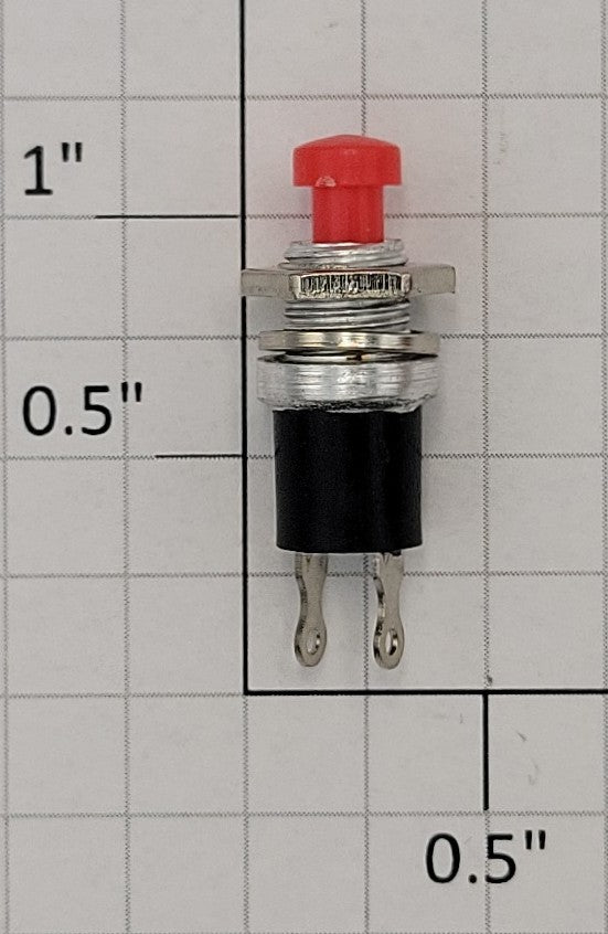 Radio Shack 275-1547 Red Momentary SPST Normally Open Push Button Switch