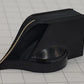 Dakaware 2300C 1/4" Shaft Black Raised Chicken Head Knob with Set Screw