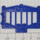 American Flyer 643-BS Blue Circus Cage Side