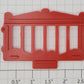 American Flyer 643-RS Red Circus Cage Side