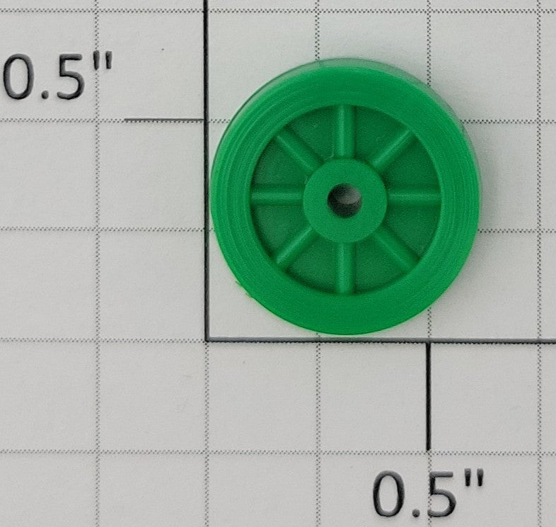 American Flyer 643-3 Green Circus Cage Wheel