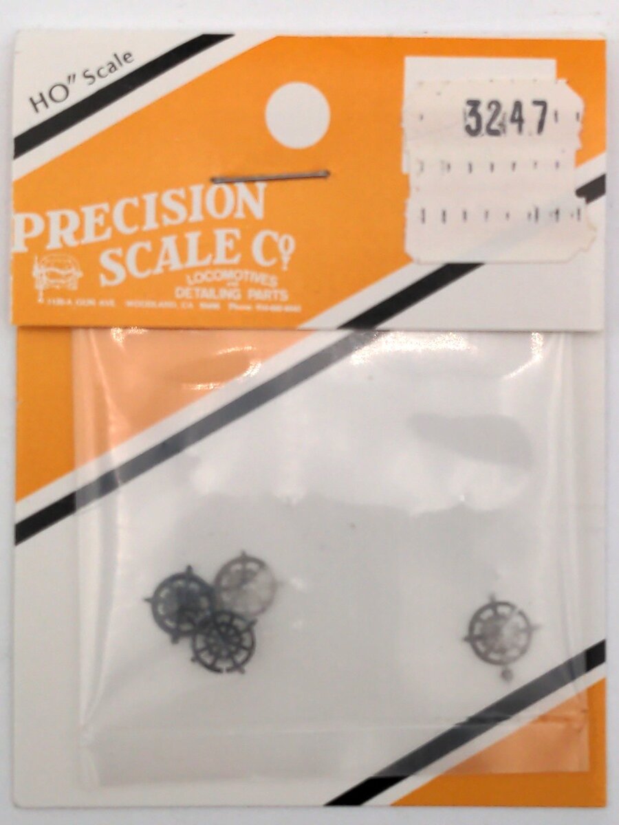 Precision Scale Co. 3247 HO Brake Wheels