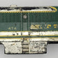 American Flyer 474-22 #474 Chrome / Green PA Alco Diesel Rocket Plastic Shell