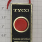 Tyco 1000X-12 Plastic Push Button with Black Housing and Wiring
