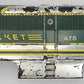 American Flyer 475-21 #475 Chrome / Green PA Alco Diesel Rocket Plastic Shell
