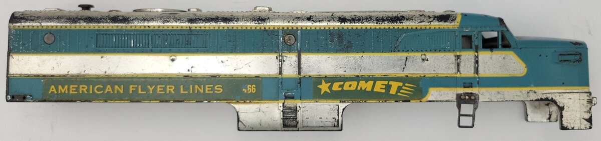 American Flyer 466-2  PA-1 Comet Plastic Shell