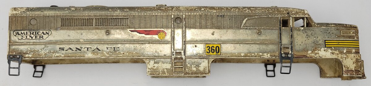 American Flyer 360-2 Santa Fe Plastic Diesel Shell #360