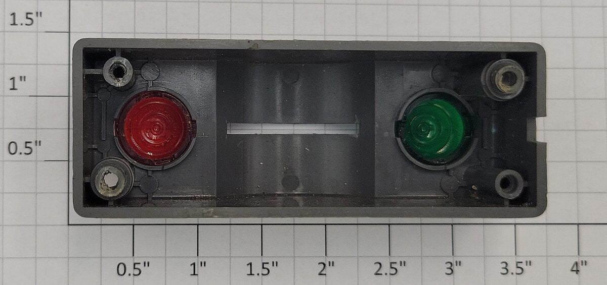 MTH 40-1004C O RailKing Lighted Switch Controller Cover with Lens