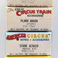 Walthers 933-4 HO The Great Circus Train Big Top Assortment (Set of 5)