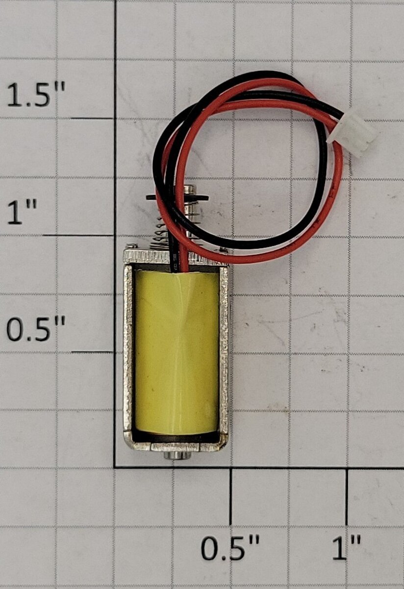 Acme DASHLNWKN 4mm Push/Pull Micro 12 VDC Solenoid