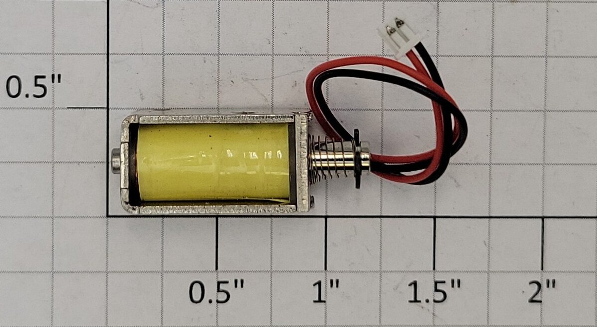 Acme DASHLNWKN 4mm Push/Pull Micro 12 VDC Solenoid