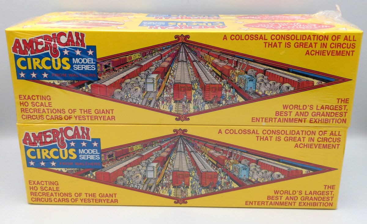 Walthers 932-904 HO American Circus Model Series Tim Coy Circus Set (Set of 4)