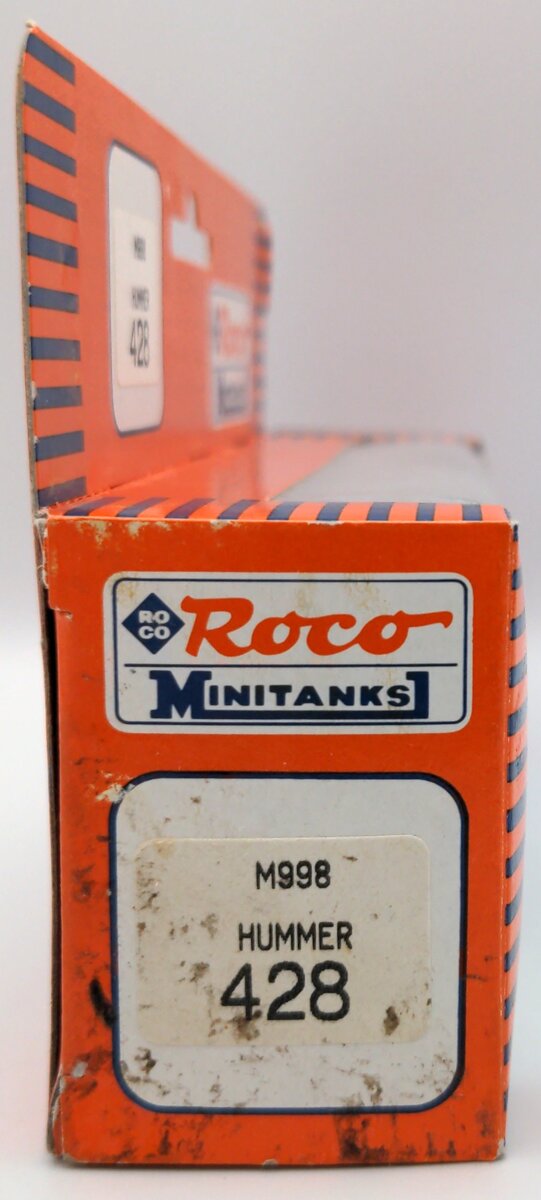 Roco 428 HO Scale MiniTanks M998 Hummer Military Plastic Vehicle Kit