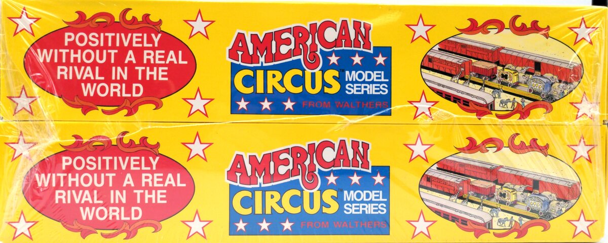 Walthers 932-901 HO American Circus Series J. S. Carnival Train Lot (Set of 4)