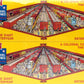 Walthers 932-901 HO American Circus Series J. S. Carnival Train Lot (Set of 4)