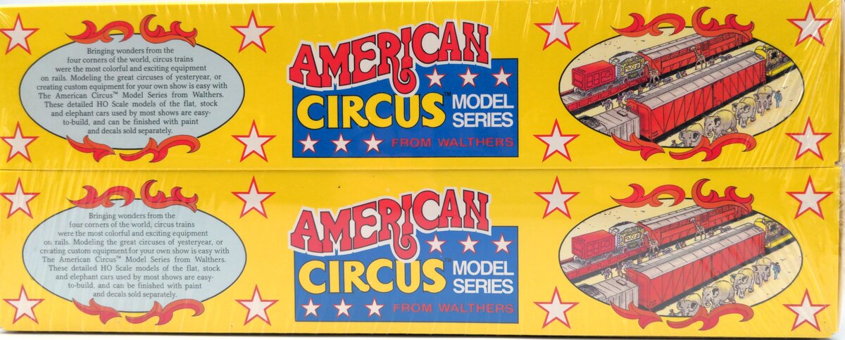Walthers 932-902 HO American Circus Series Cole Brothers Circus Lot (Set of 4)