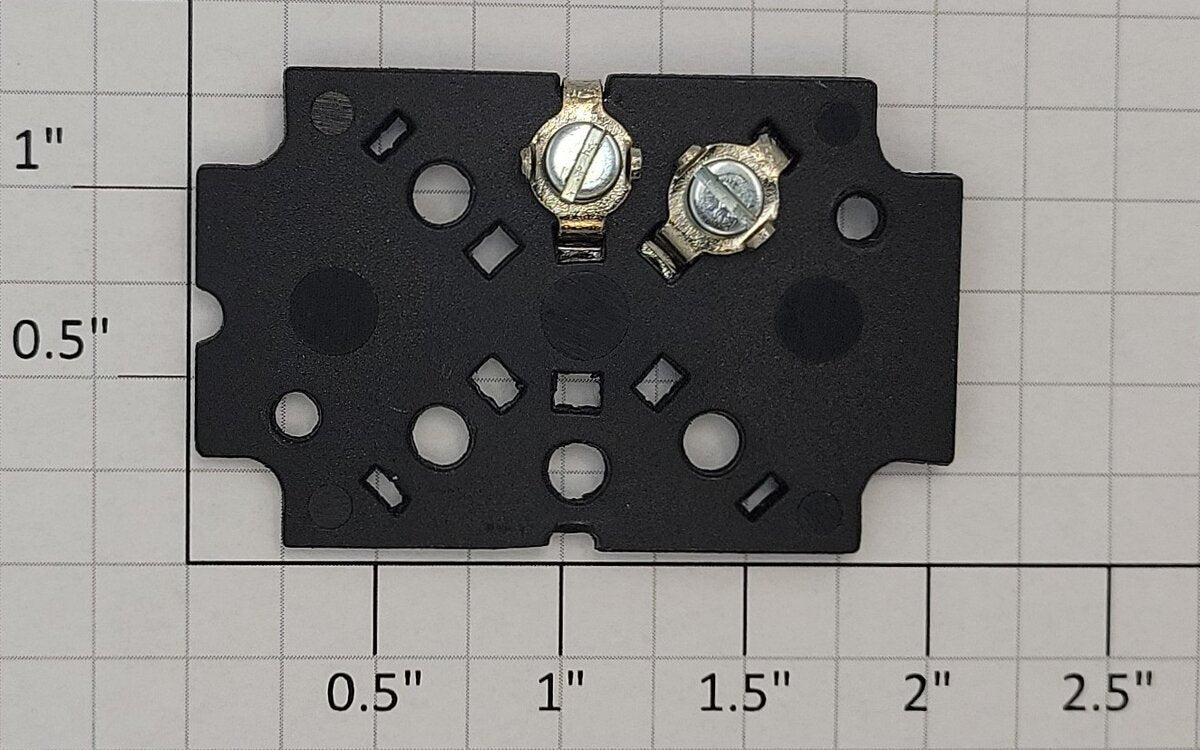 Lionel 364C-3 Two Terminal Control Switch Plastic Back Plate