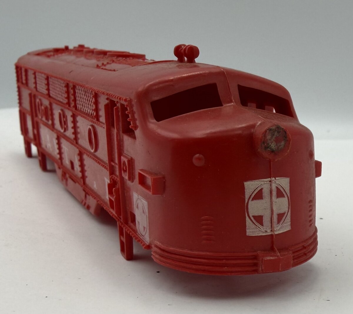American Flyer L-3003-1 HO Scale Red Santa Fe F3 Diesel Loco Body Shell