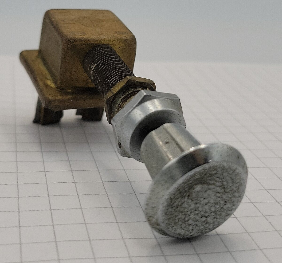 Acme 7-1021 Brass Push Pull Switch Chrome Finished Knob
