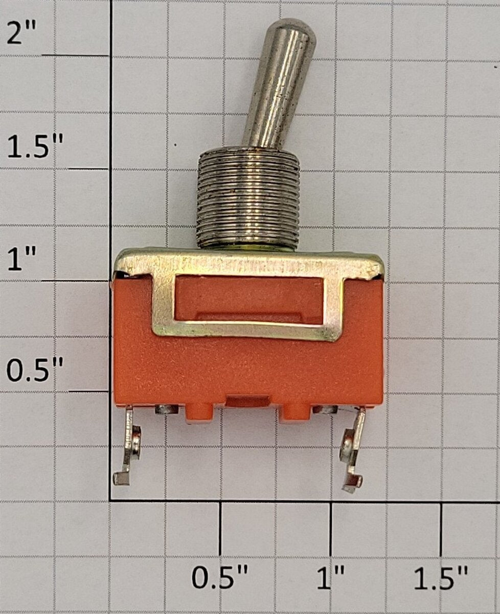 Acme 7-1029 250 Volt Chrome On/Off Lever Toggle Switch