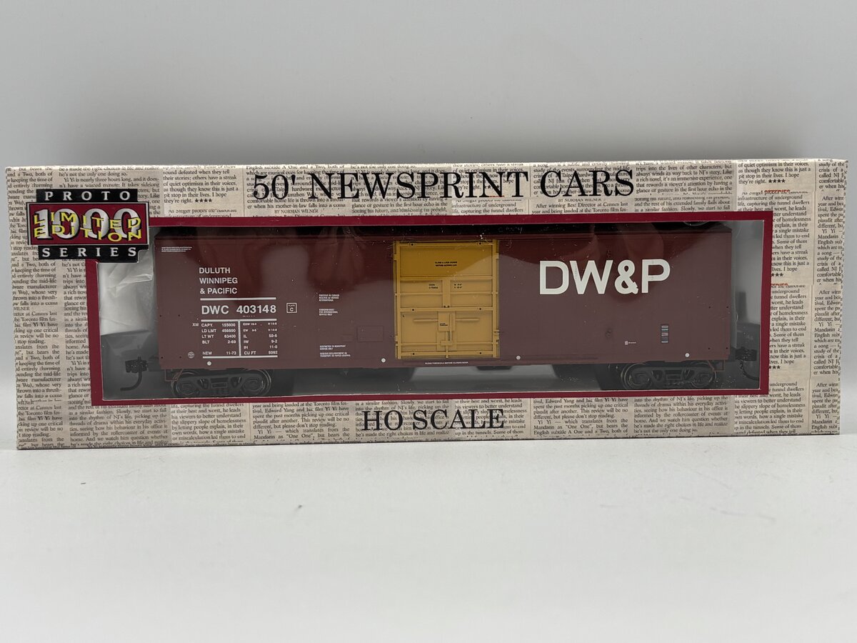 Proto 1000 20211 HO Scale DW&P Railroad 50' Boxcar