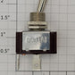Eaton 7-1047 Chrome On-Off Toggle Switch @ 10 Amp 277 Vac