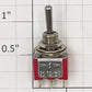 Miniatronics 36-220-01 SPDT 5A @ 28VDC On/Off/On Miniature Toggle Switch