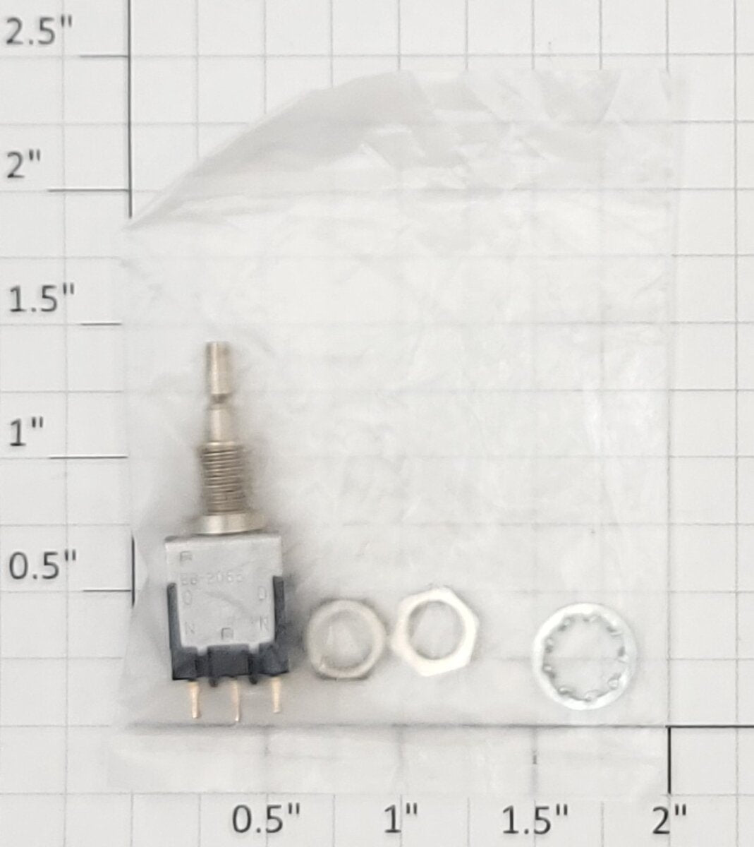 Acme EB-2065 Micro Mini SPDT Pushbutton Toggle Switch 3A @ 120VAC