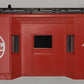 Lionel 9274-1 ATSF Red Plastic O Gauge Santa Fe Bay Window Caboose Shell