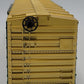 Lionel 9700-1 Painted Green and Gold O Gauge 1998 Christmas Boxcar Shell