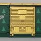 Lionel 9700-1 Painted Green and Gold O Gauge 1998 Christmas Boxcar Shell