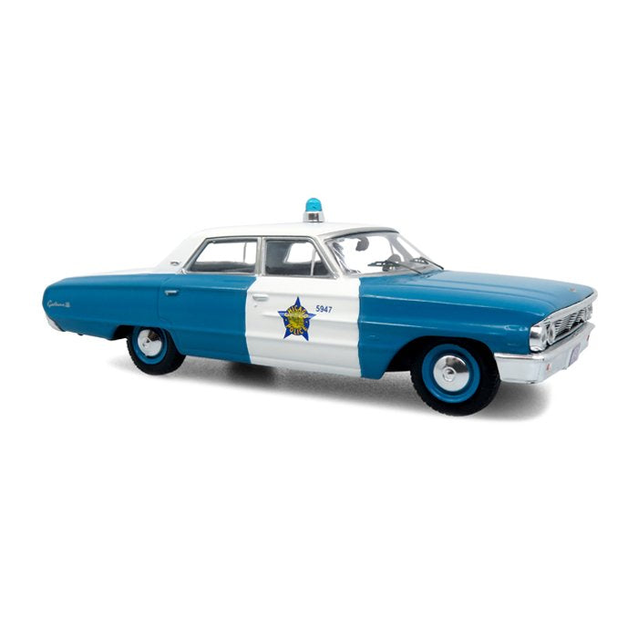 Iconic Replicas 43-0656 1:43 Chicago Police '64 Ford Galaxie Police Cruiser