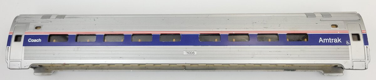 MTH 30-4230A Amtrak #25006 Coach Ribbed Shell with Interior