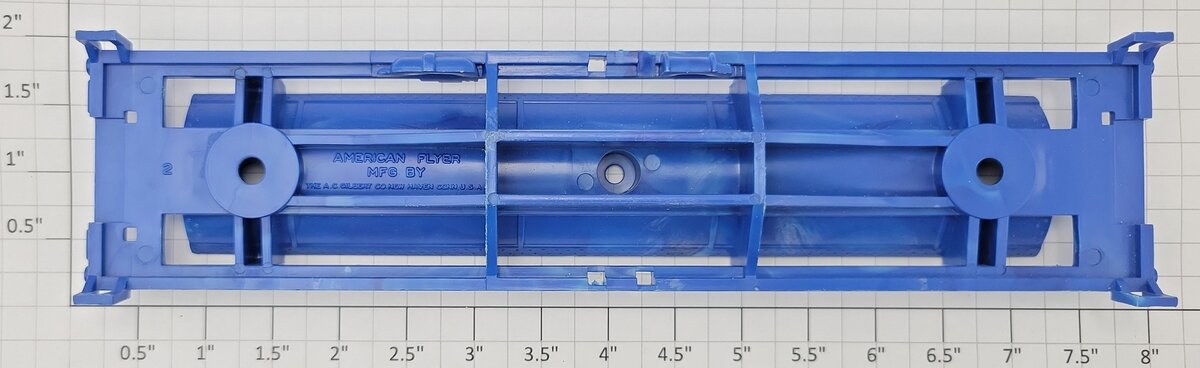 American Flyer PA15D692 Blue Plastic Tank Car Frame