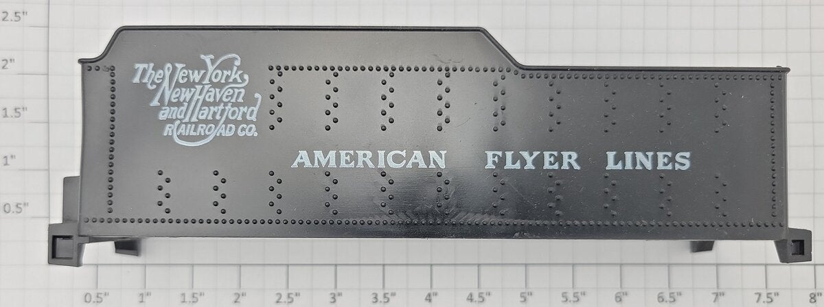 American Flyer XA9461-1 New York / New Haven / Hartford Plastic Tender Shell