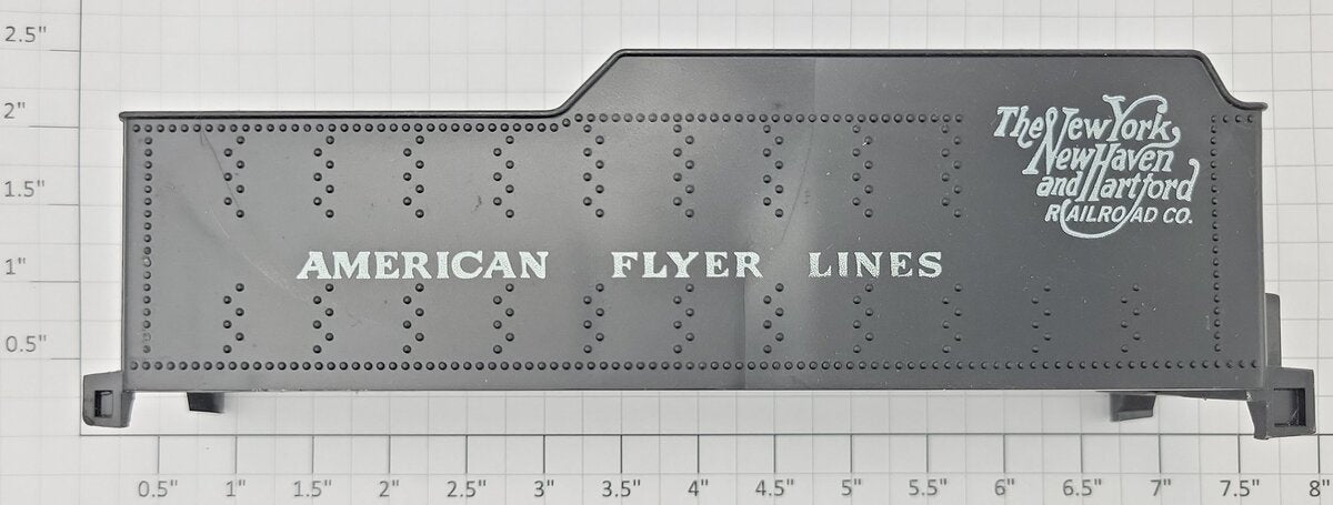 American Flyer XA9461-1 New York / New Haven / Hartford Plastic Tender Shell