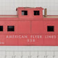 American Flyer PA9985 "American Flyer Lines" Cupola Caboose Shell and Frame #938