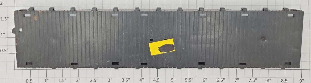 American Flyer PA16D287-1 Black Plastic Flat Car Frame