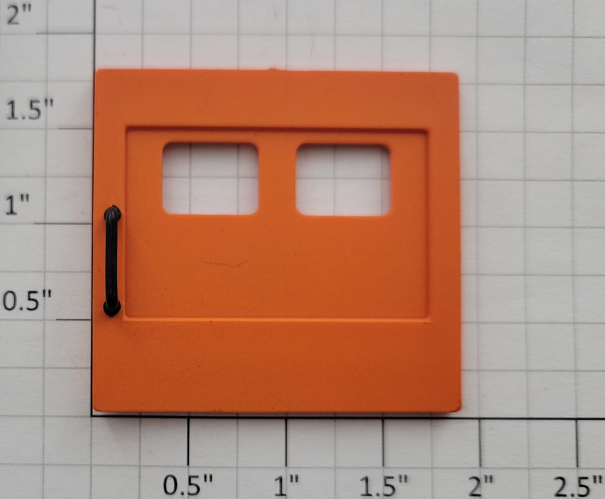 Lionel 7220-14 Orange Baggage Car Door with Handle