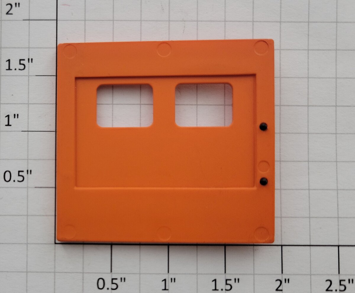 Lionel 7220-14 Orange Baggage Car Door with Handle