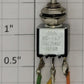 Acme MS-167 On/Off/On Toggle Switch 10A @ 125VAC