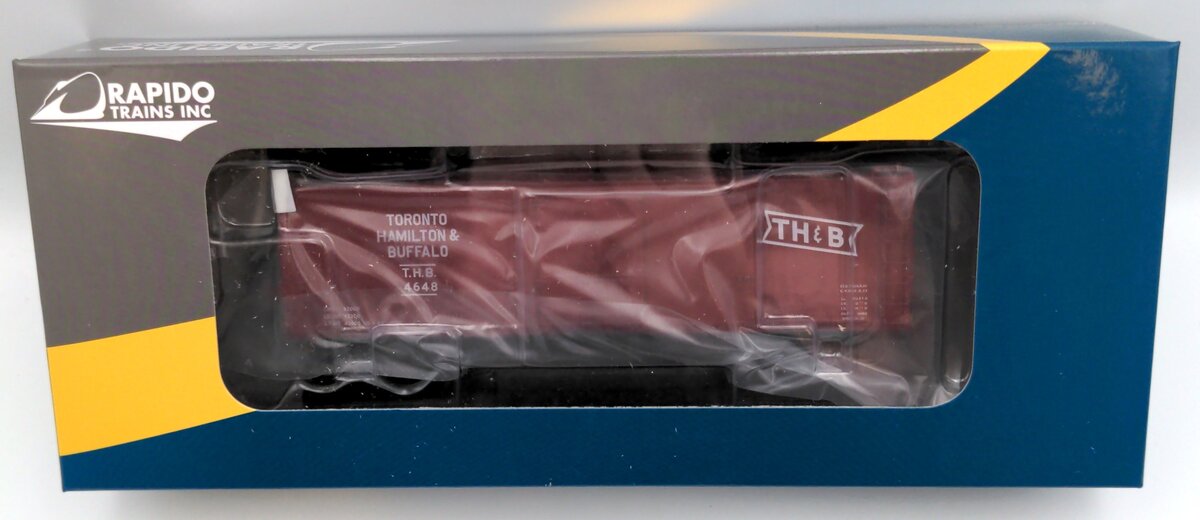 Rapido Trains 130112-4 HO Toronto, Hamilton & Buffalo 40' USRA Boxcar #4648